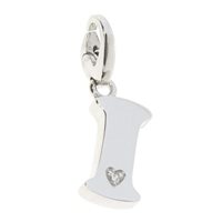 Charm Salvini Woman Charms Of Love in Silver Diamante 20077300 - 20077300